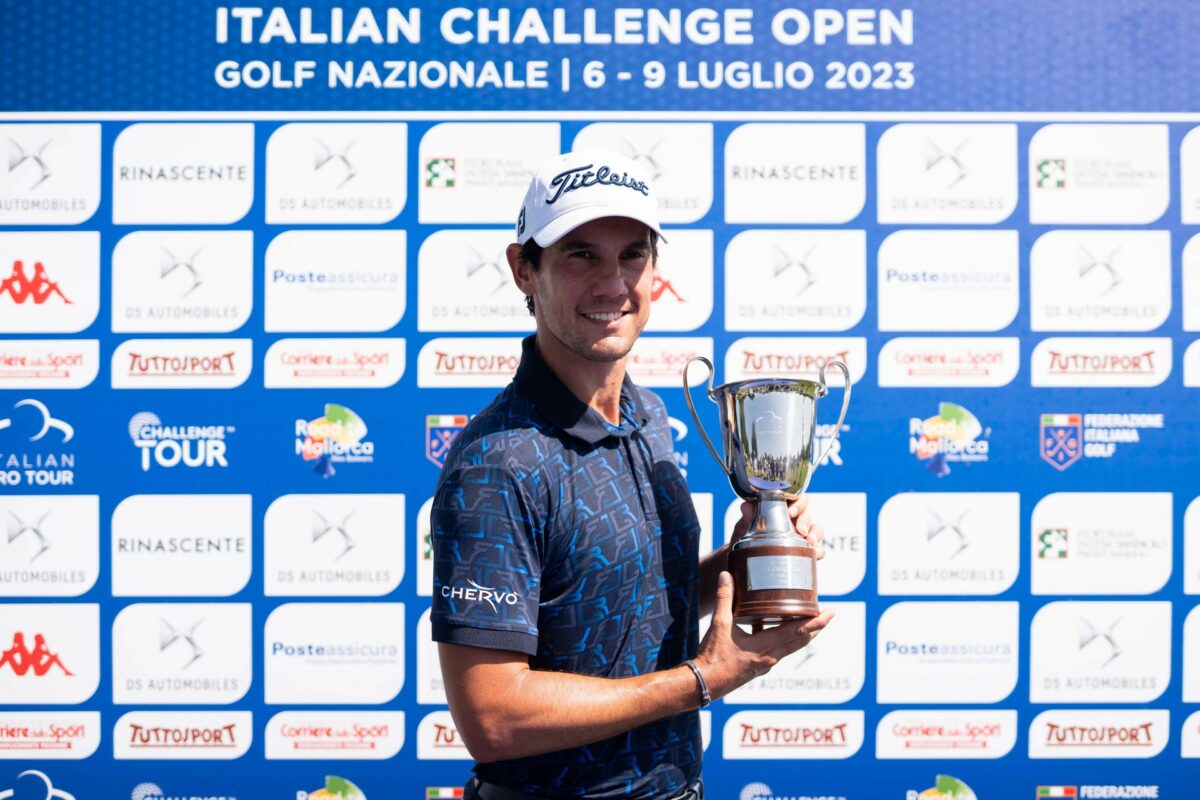 Matteo Manassero ha trionfato a Sutri nell’Italian Challenge Open