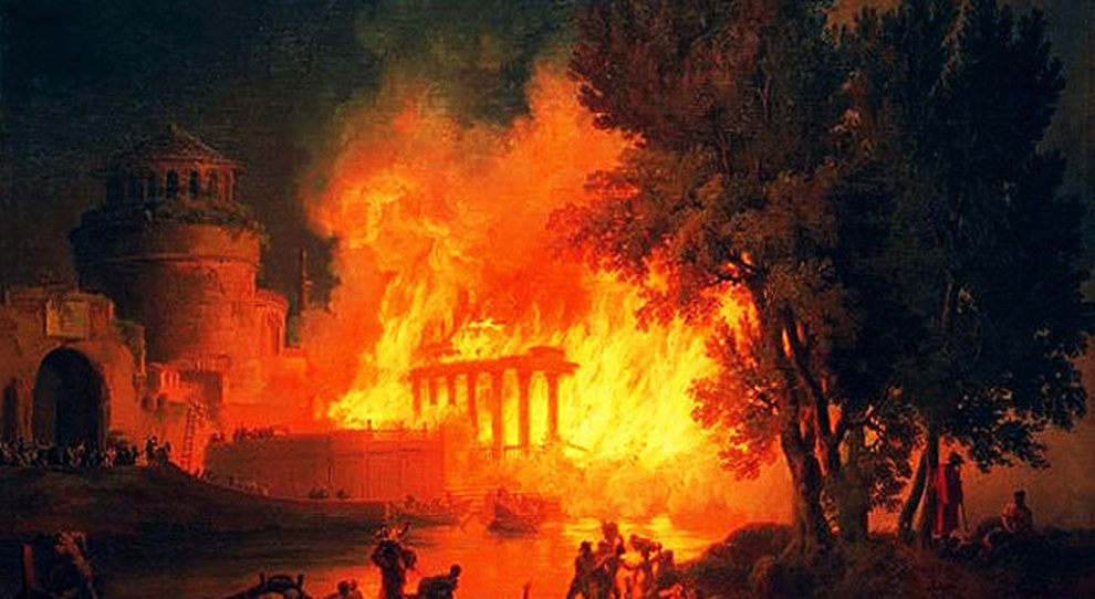Incendio Roma 18 luglio 64