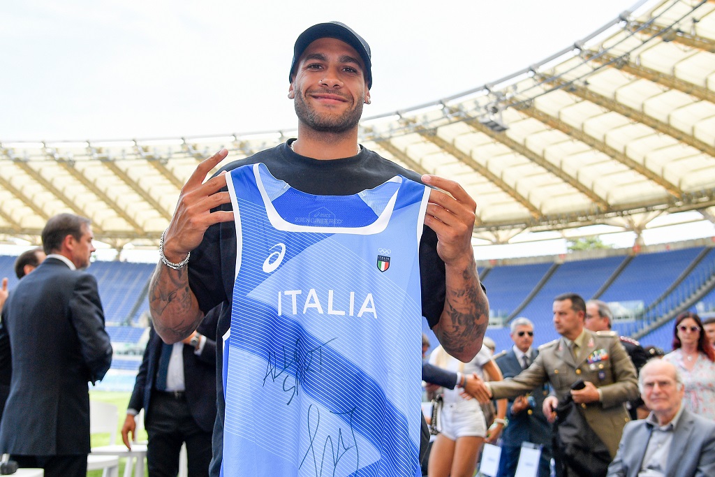 Marcell Jacobs il 18 maggio sui 100 allo Stadio dei Marmi