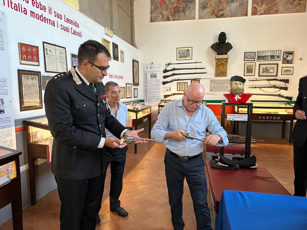 Al Mu.Ga. – Museo Garibaldino di Mentana due “Vero Montenegro”