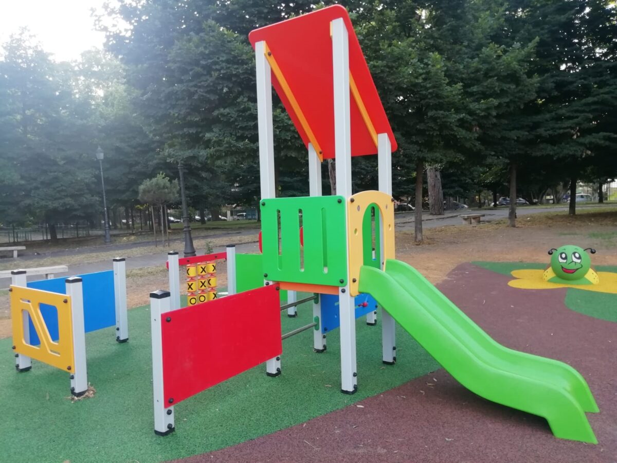 Aperta la nuova area ludica al Parco della Resistenza