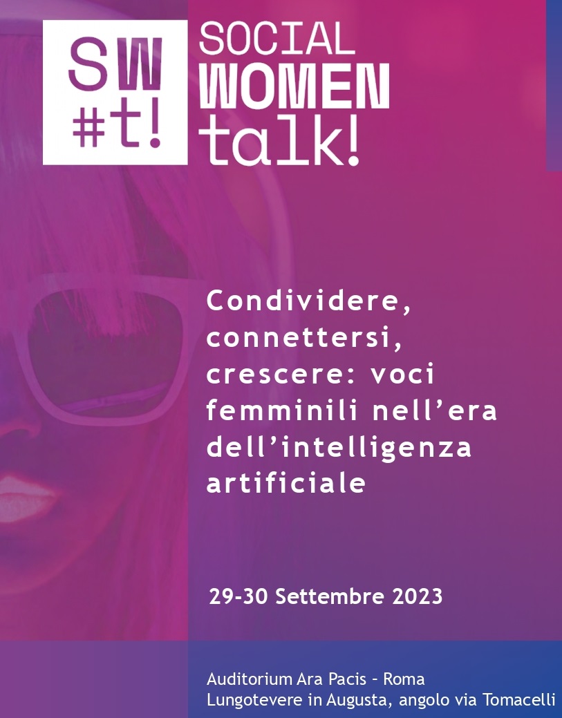 "Social Women Talk!" il 29 e 30 settembre all'Ara Pacis