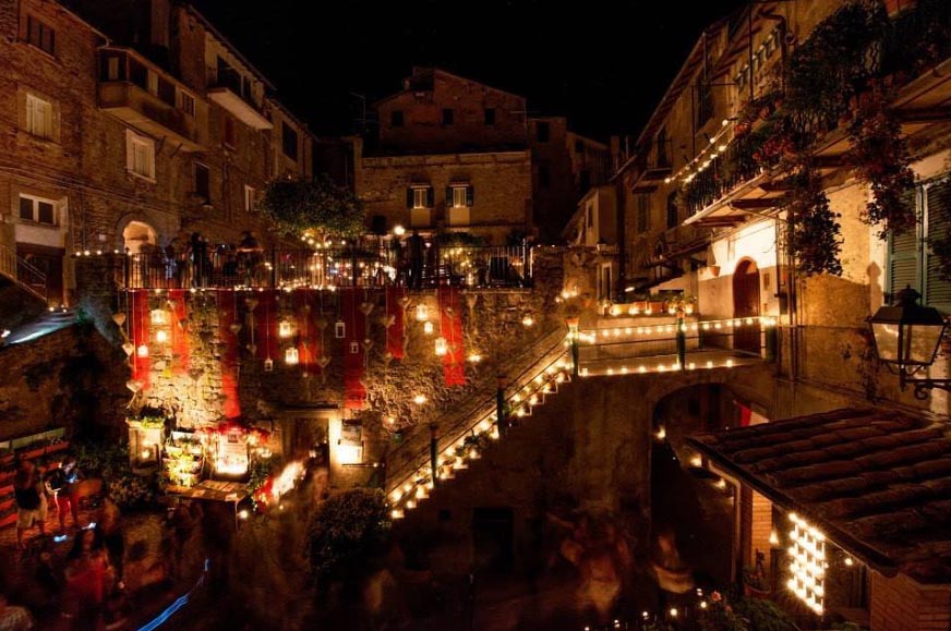 La Notte delle Candele di Vallerano sabato 26 agosto