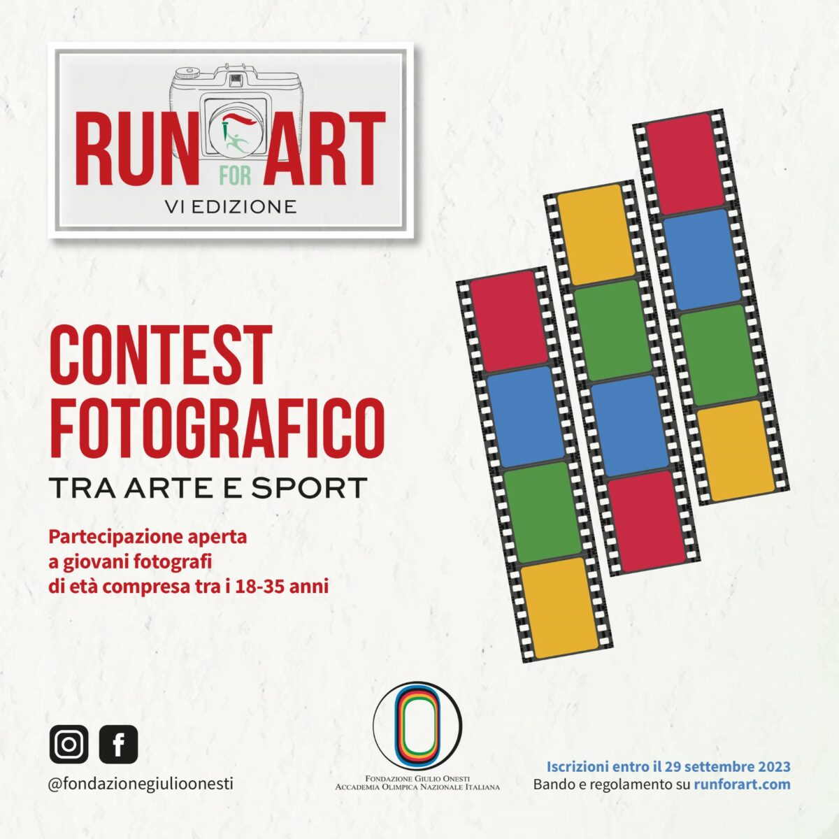 Il contest fotografico internazionale Run for Art