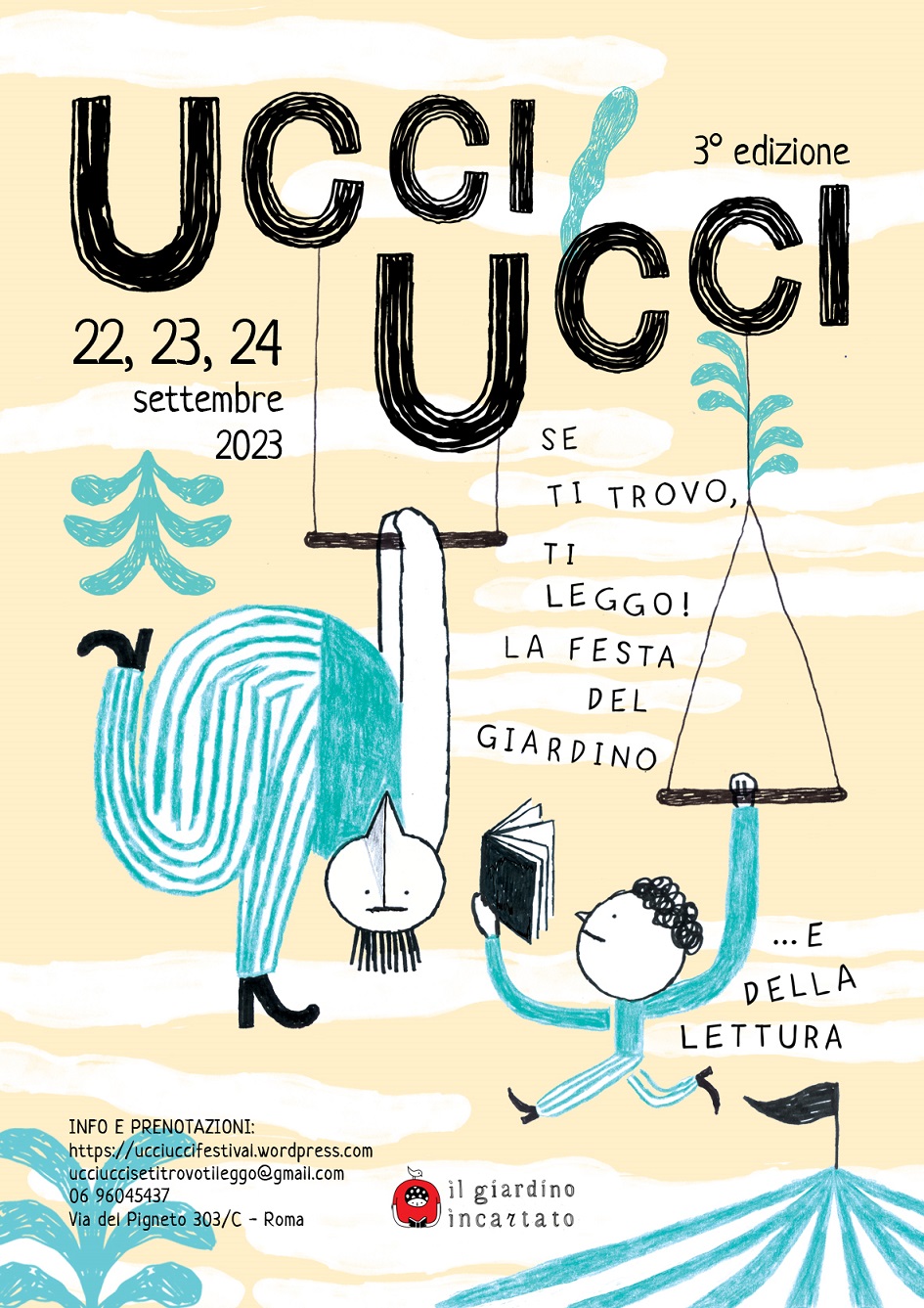 Ucci Ucci, se ti trovo, ti leggo! dal 22 al 24 settembre