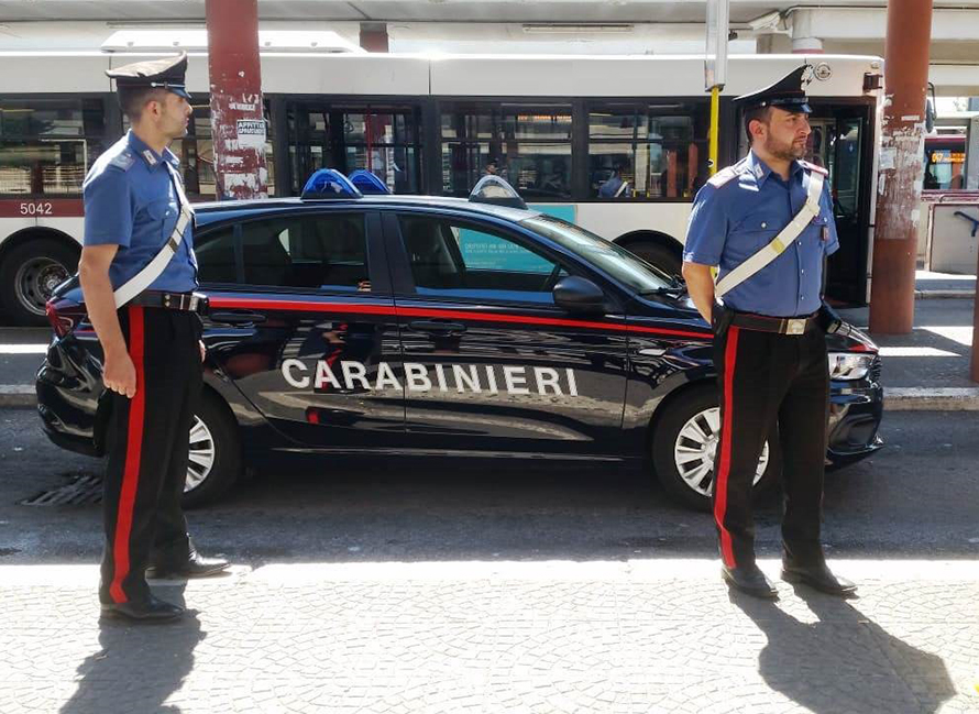 Arresto per estorsione dei Carabinieri allo scalo Roma Tiburtina