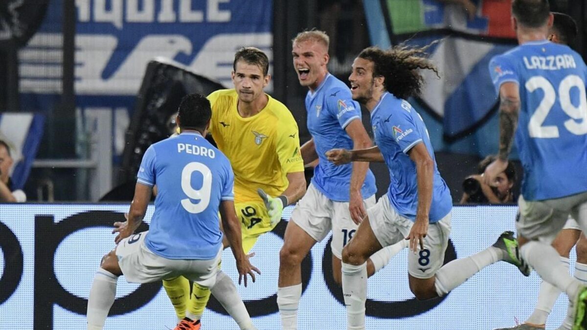 Lazio Atletico Madrid ubriachi