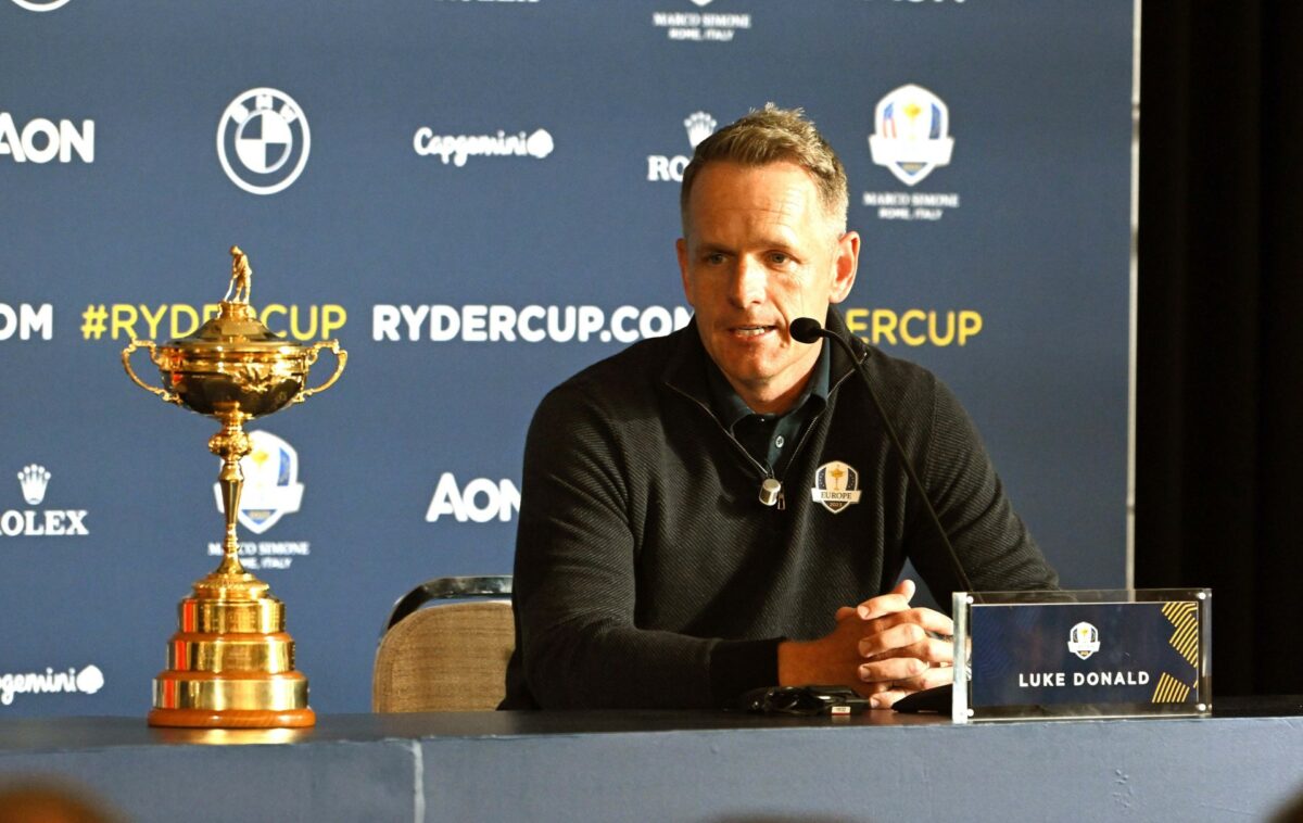 Team Europe pronto per la 44ª Ryder Cup