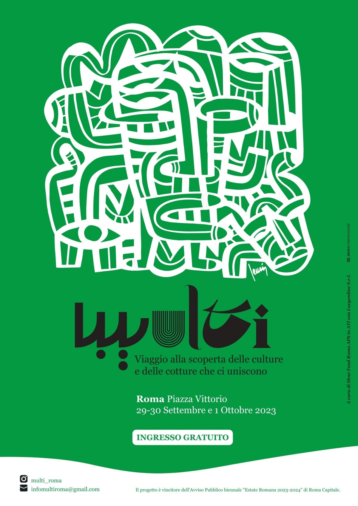 Multi, viaggio alla scoperta di culture e cotture, dal 29 settembre