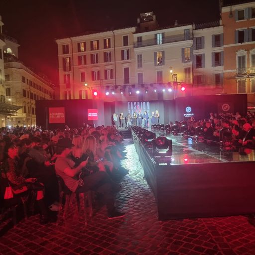 Piazza di Spagna vestita a festa per Fashion & Talents