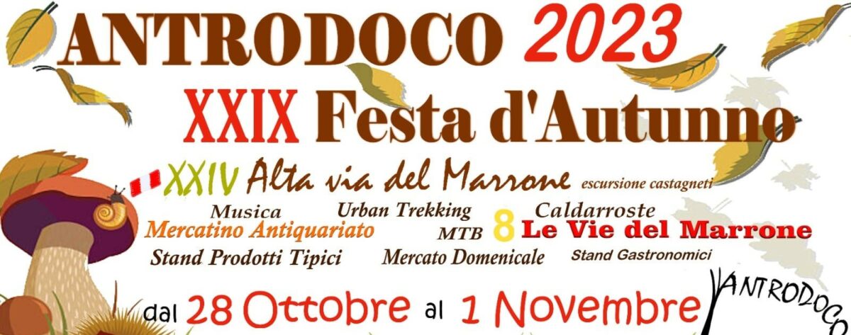 Festa d'autunno a Antrodoco