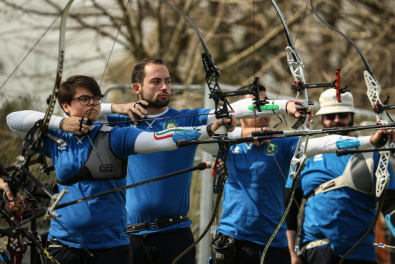 Il CPO Giulio Onesti accoglie la Nazionale Olimpica FITARCO