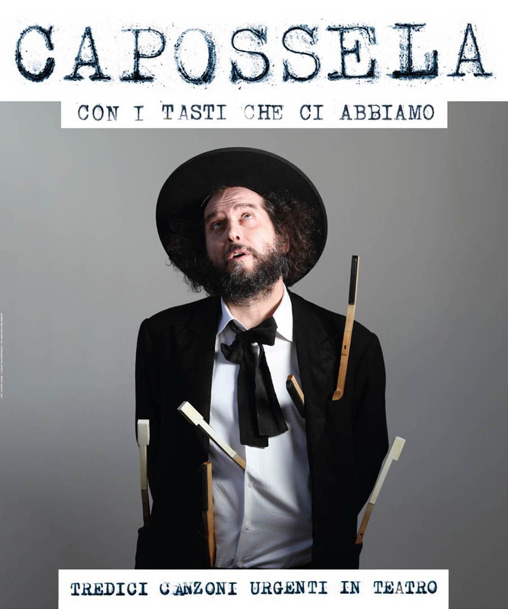 Vinicio Capossela a teatro