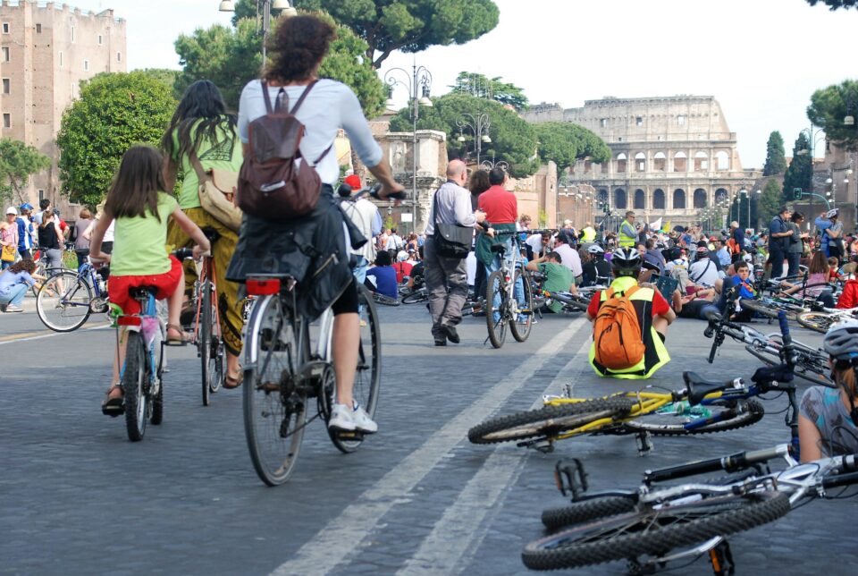 Ciclabile dal Colosseo al mare