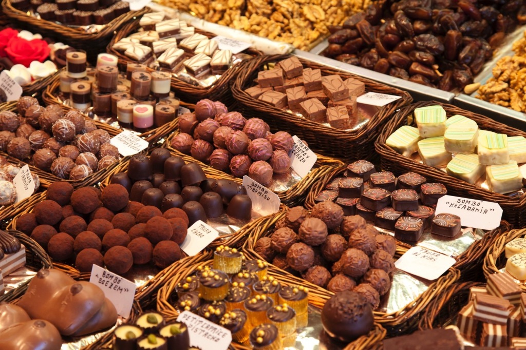 Castelli di cioccolato a Marino