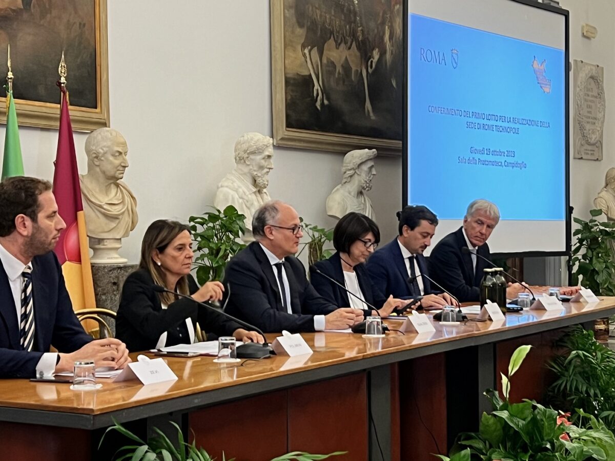 Roma Capitale concede il diritto di superficie per il polo tecnologico