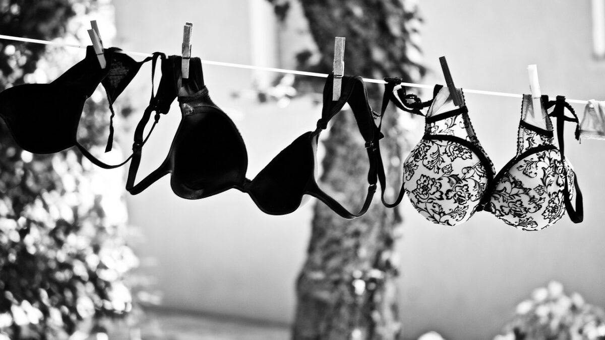 Rubava reggiseni e mutande