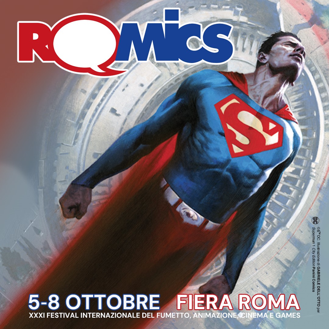 Romics dal 5 all'8 ottobre alla Fiera di Roma