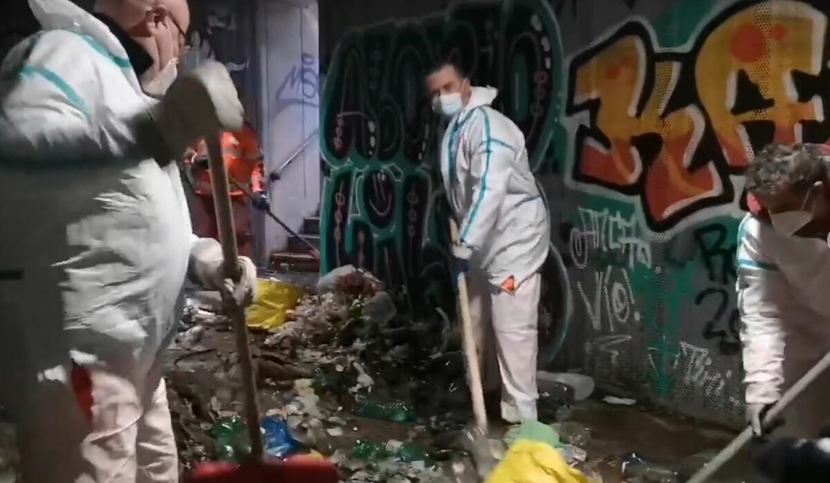 Trovato cadavere nel sottopasso