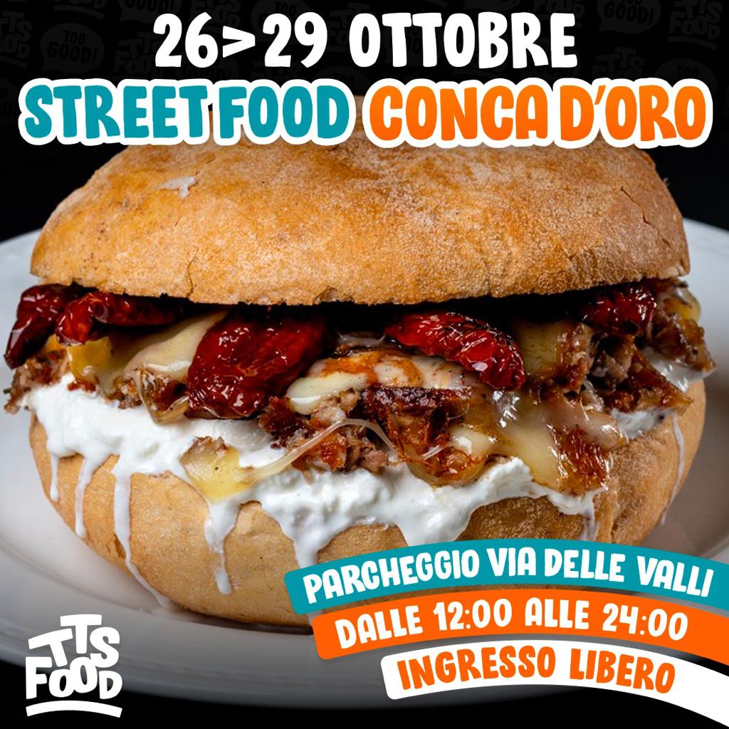 Conca D'Oro Strett Food dal 26 al 29 ottobre a Parco delle Valli