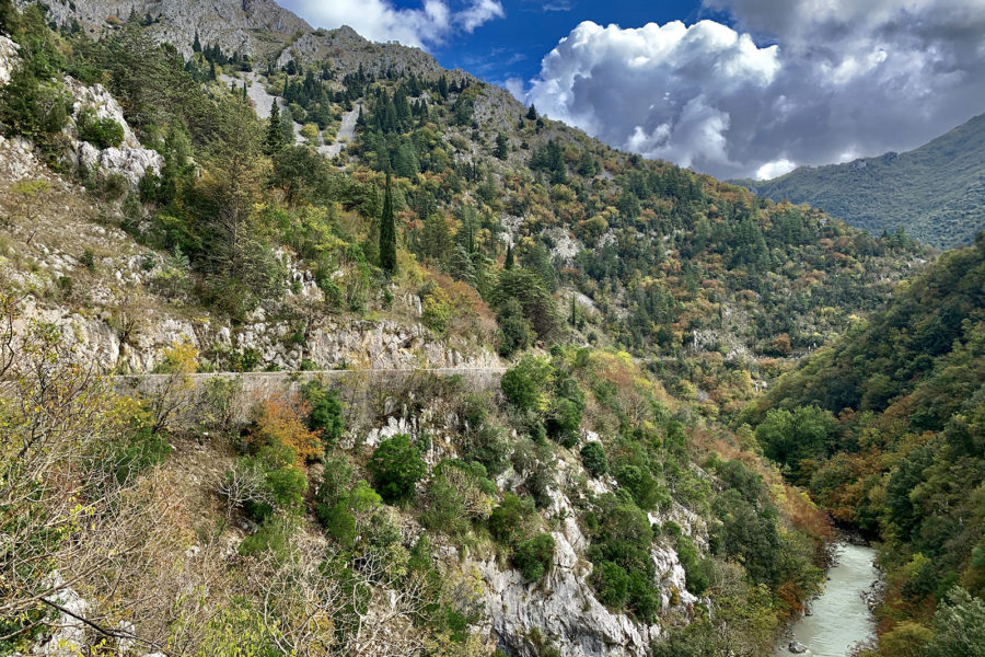 Via ai lavori di Gola della Melfa