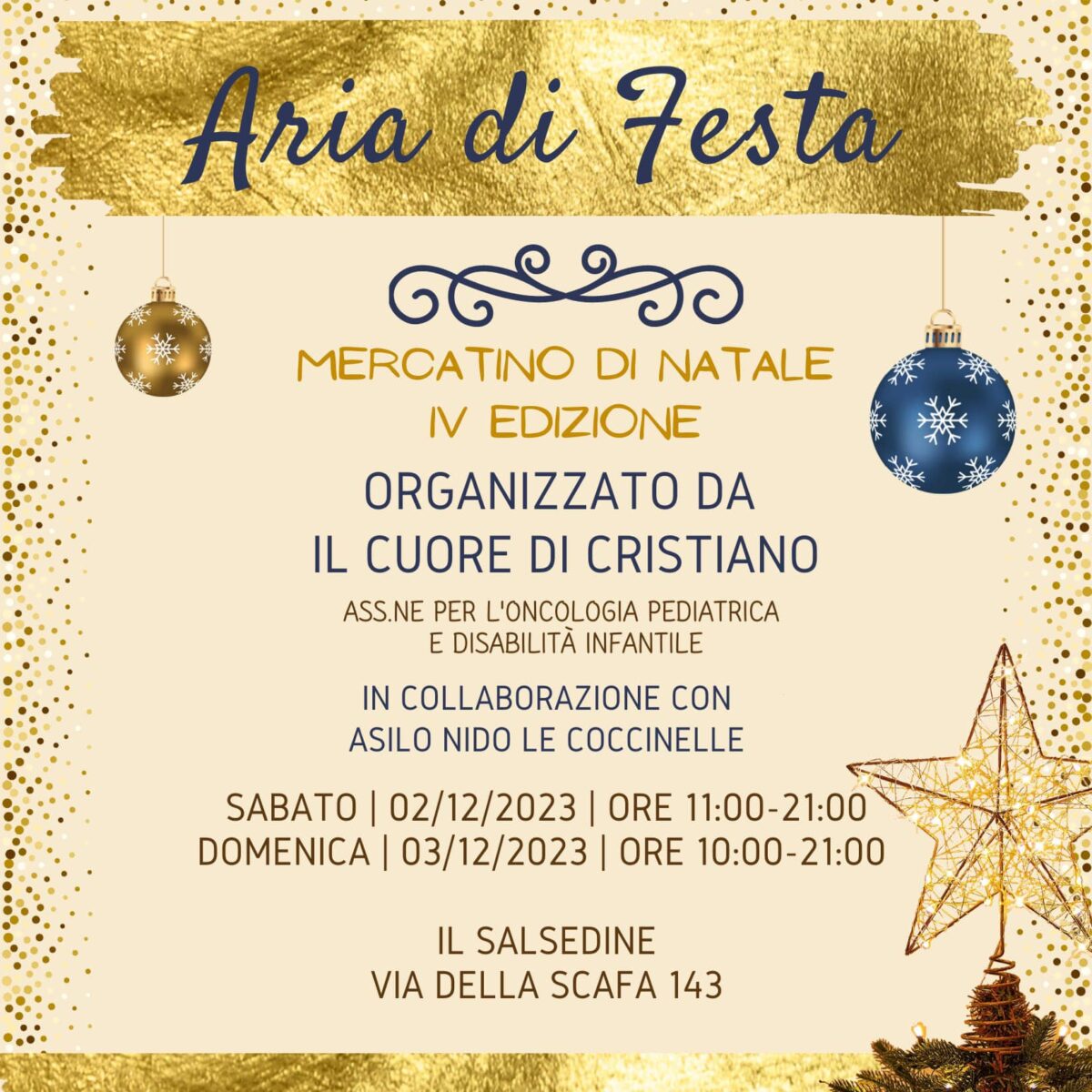 Mercatino di Natale il 2