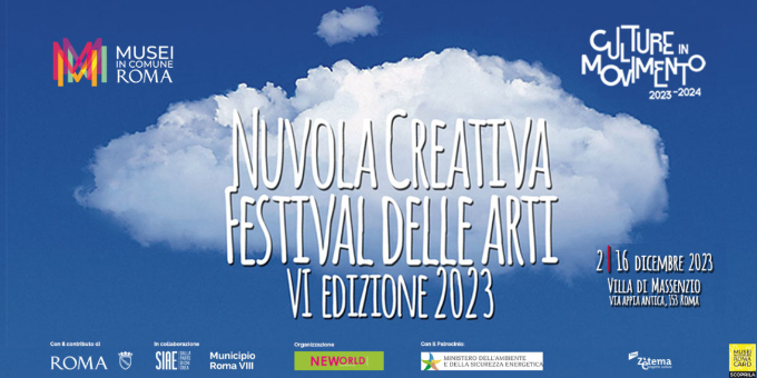 Nuvola creativa a villa di Massenzio