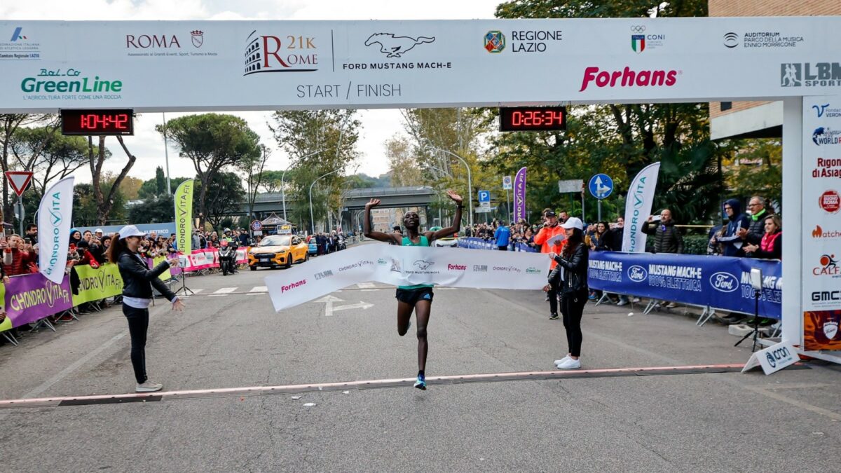 Rome 21K-Ford Mustang Mach-E con doppia festa Burundi