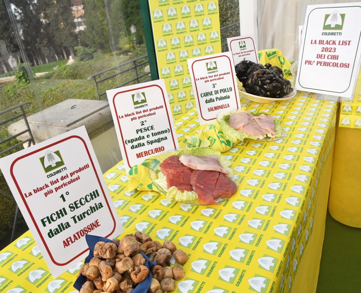 oltre otto prodotti su dieci pericolosi per la sicurezza alimentare provengono dall’estero