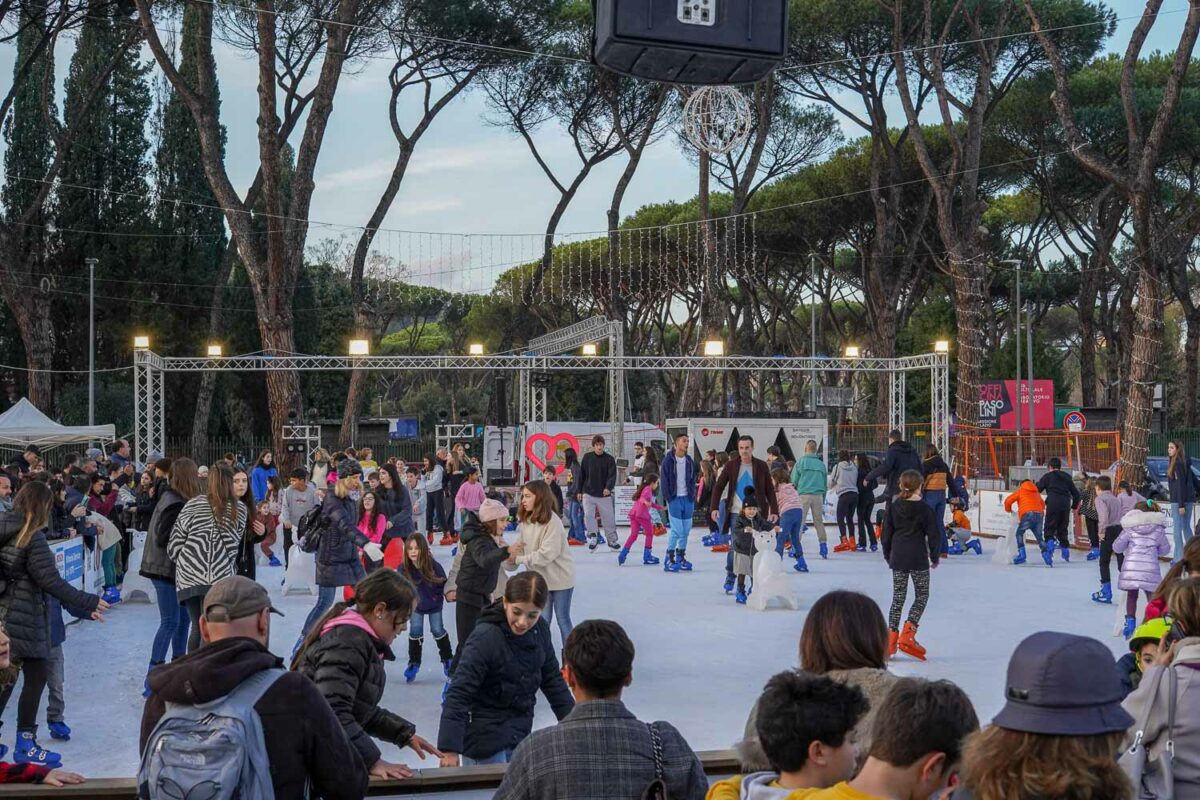 L’Ice Park del Foro Italico dall'8 dicembre