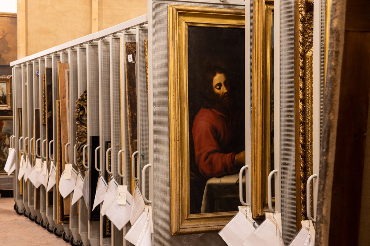 "dietro le quinte" a palazzo Barberini