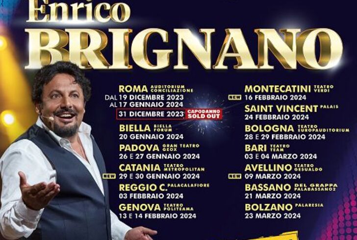 Brignano il 19 dicembre a Roma