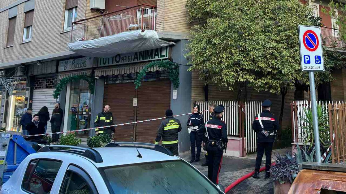 Fiamme a Casal Bruciato