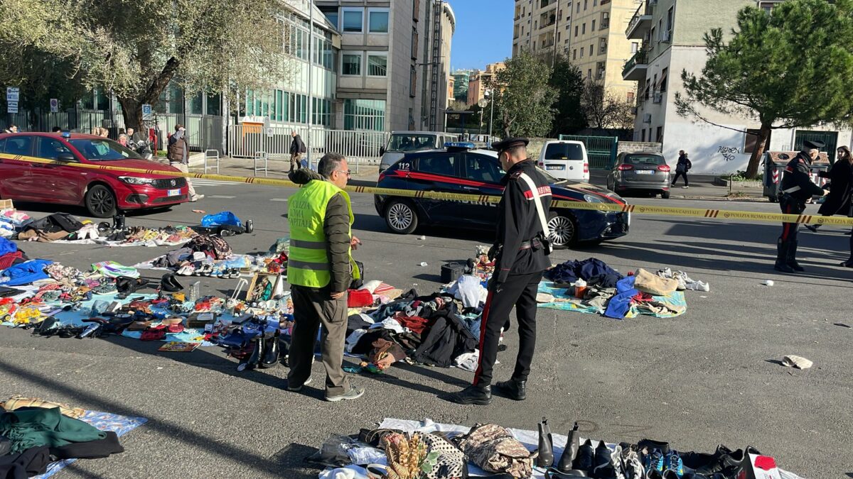 stato eseguito un servizio coordinato di controllo in piazzale Ostiensse