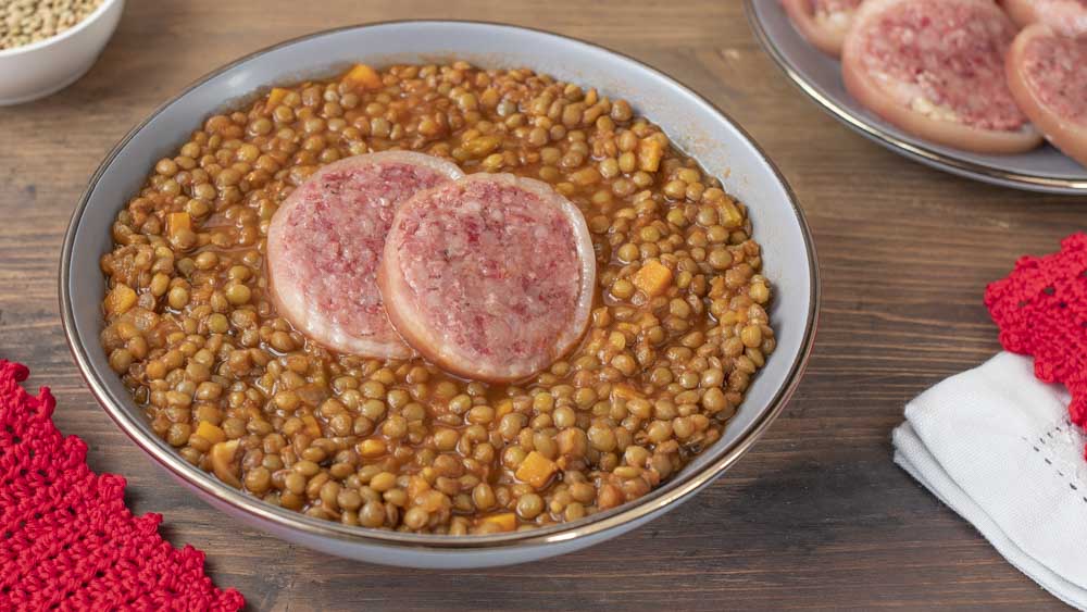 Nel menu del cenone immancabili le lenticchie