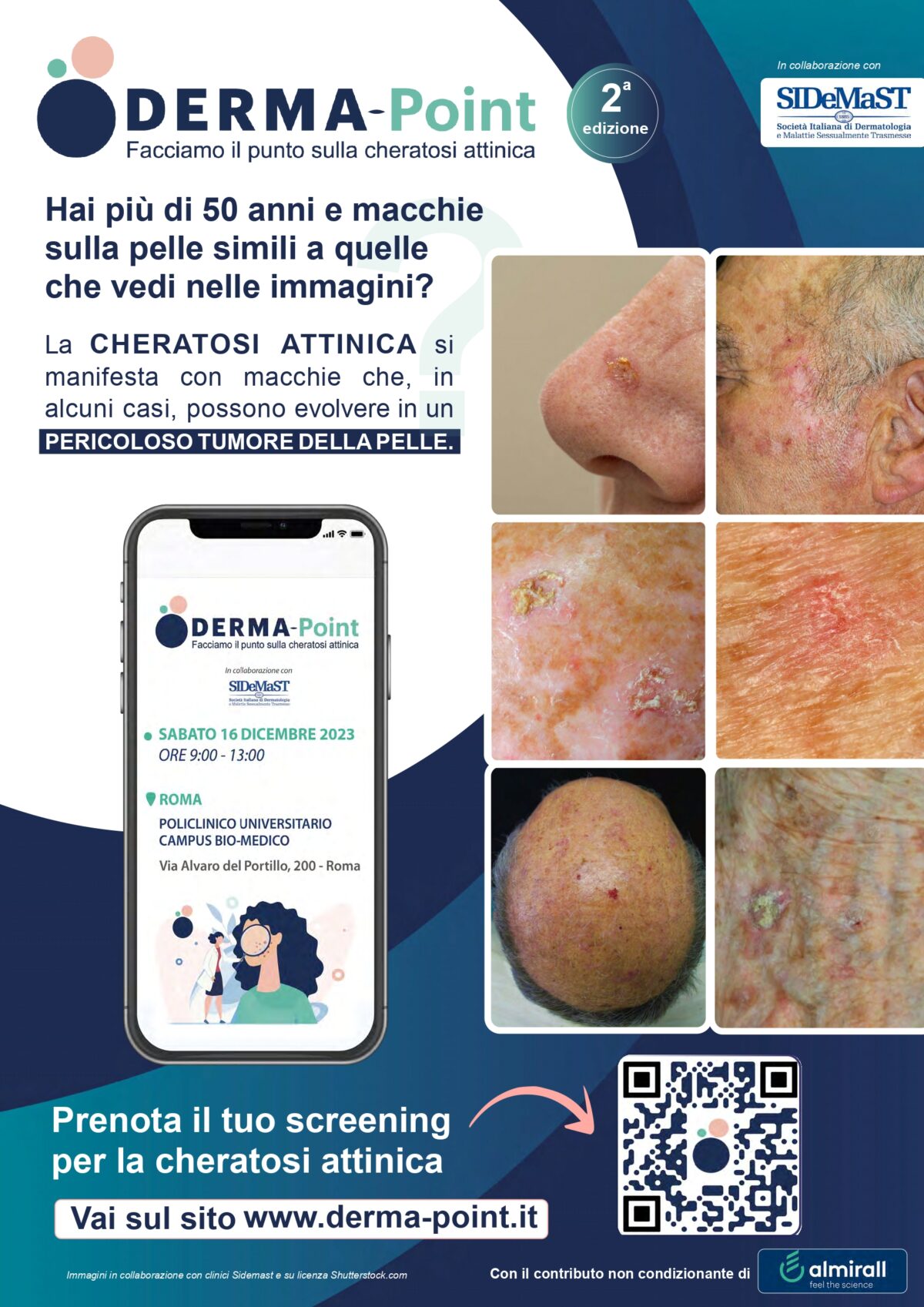 Diagnosi precoce con la campagna Derma Point