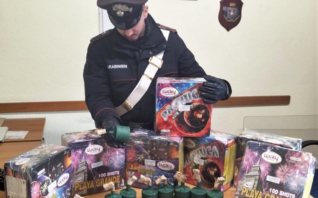 Petardi di capodanno sequestrati