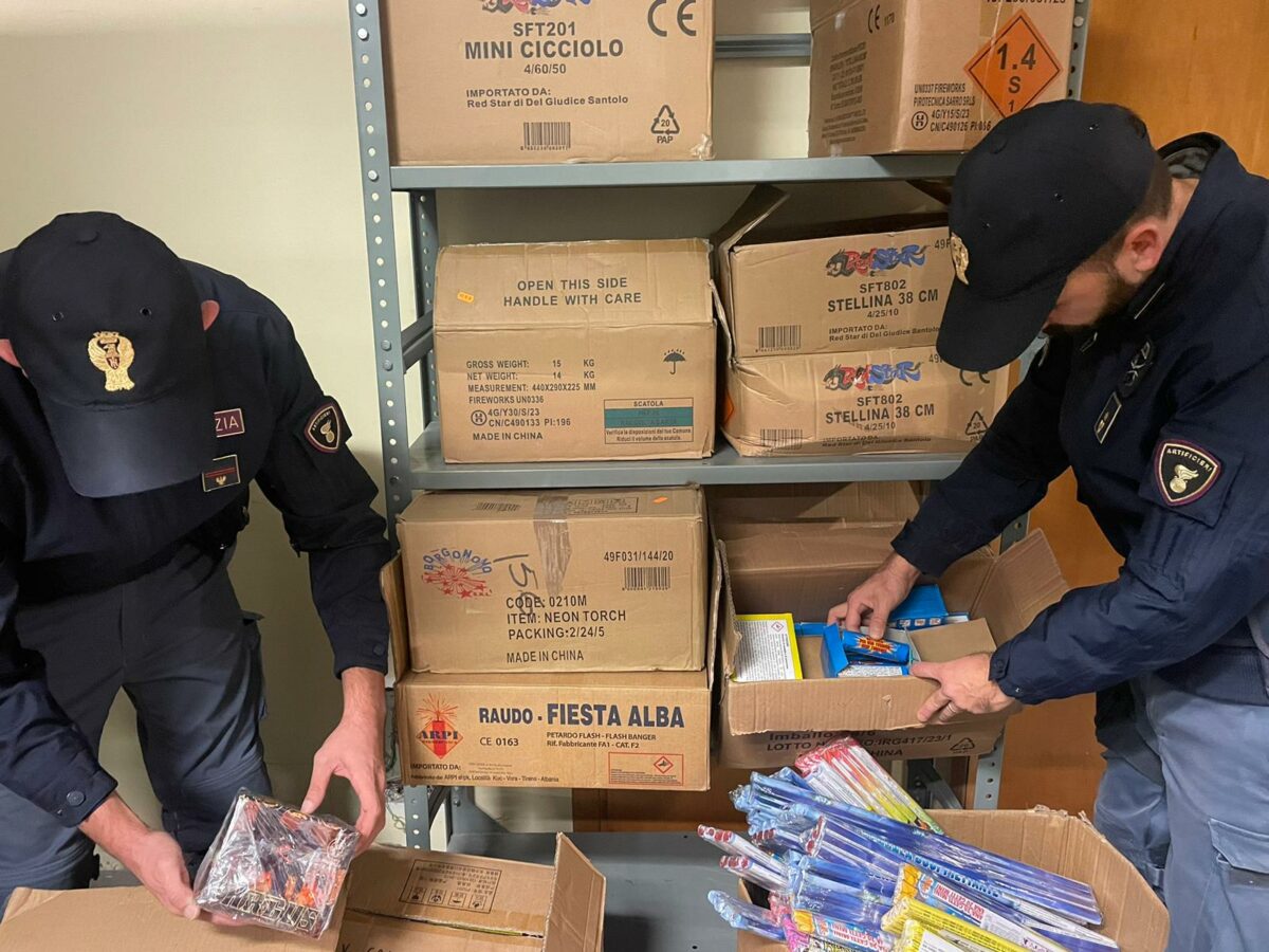 Botti abusivi: sequestro in via Troilio il Grande