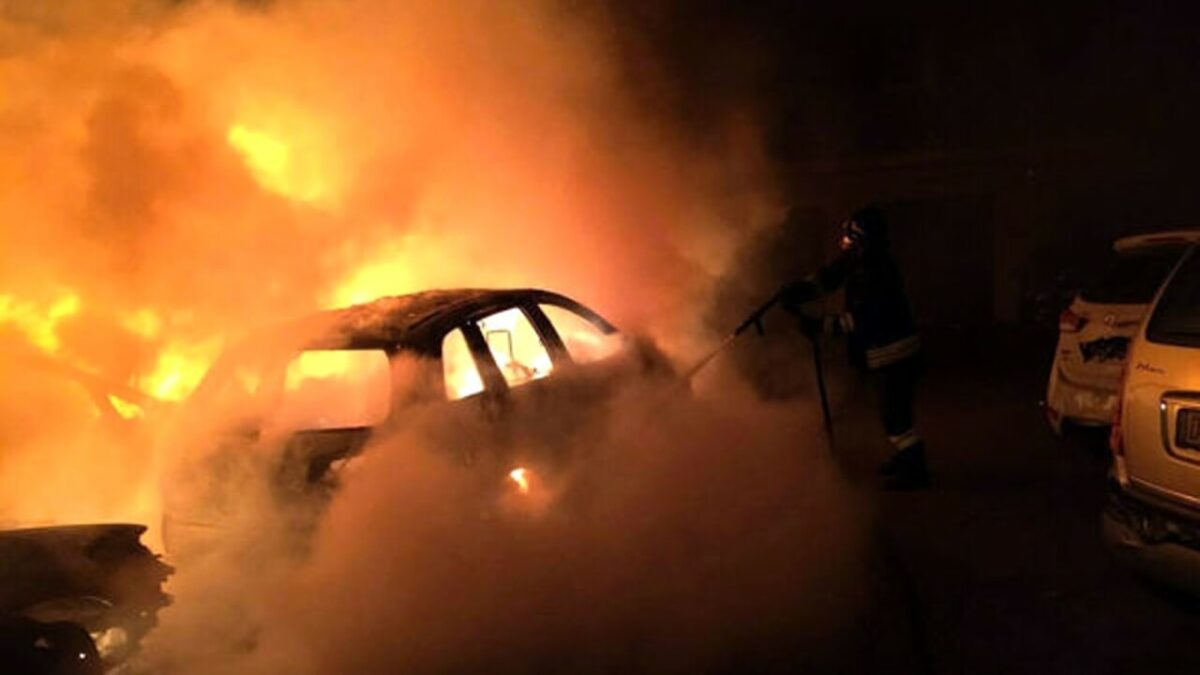 Incendio a Casal bruciato