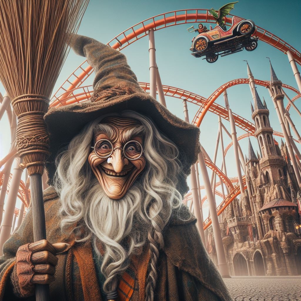 Befana pronta a scatenarsi a MagicLand