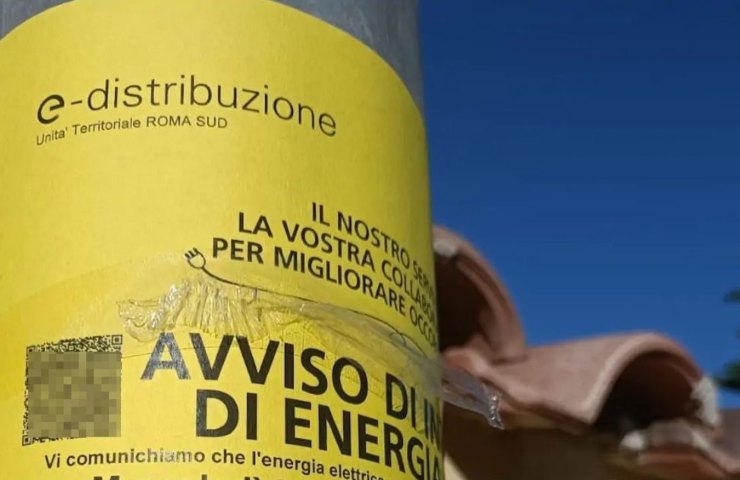Manca la corrente a Pomezia