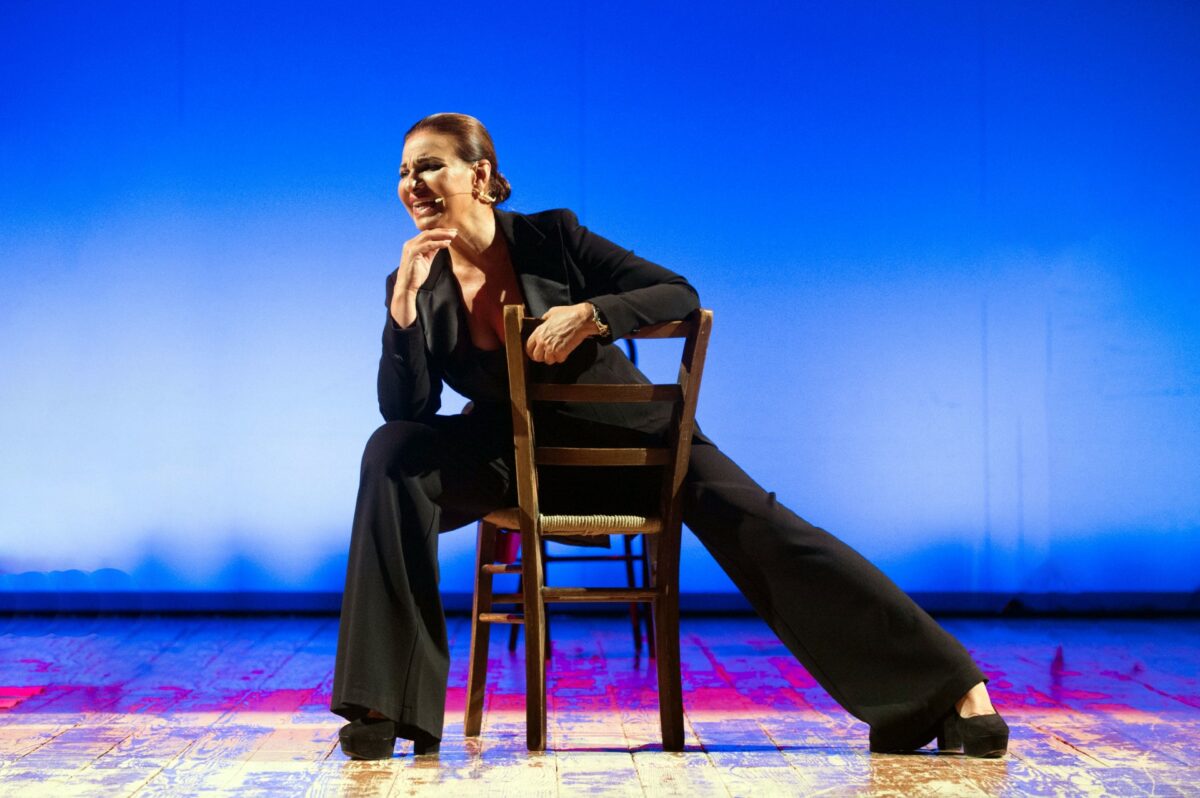 Elena Bonelli in Era Gabriella Ferri al Teatro Ghione