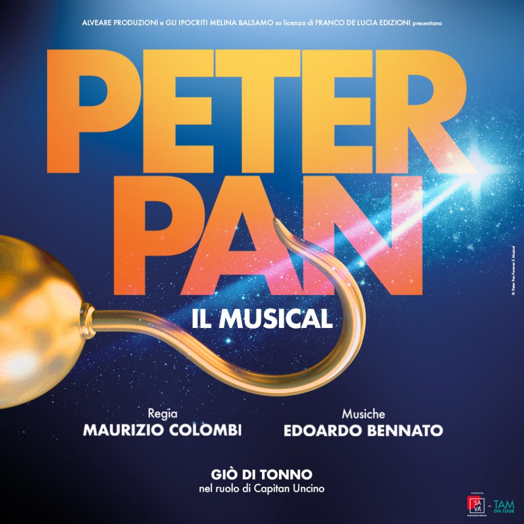 Peter Pan il musical dal 16