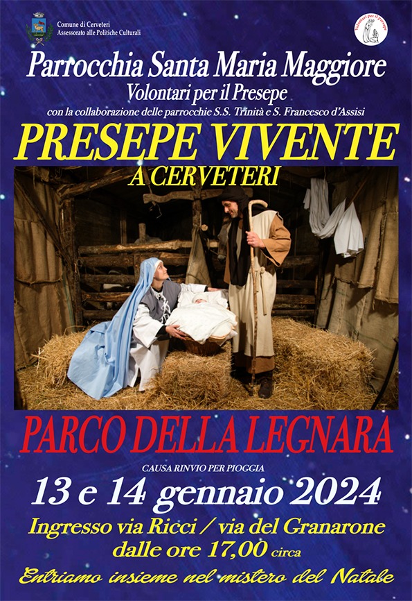 Nel weekend torna il Presepe vivente di Cerveteri