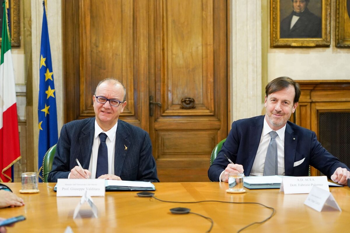 Protocollo d’intesa MIM-ACEA per l'uso consapevole dell'acqua