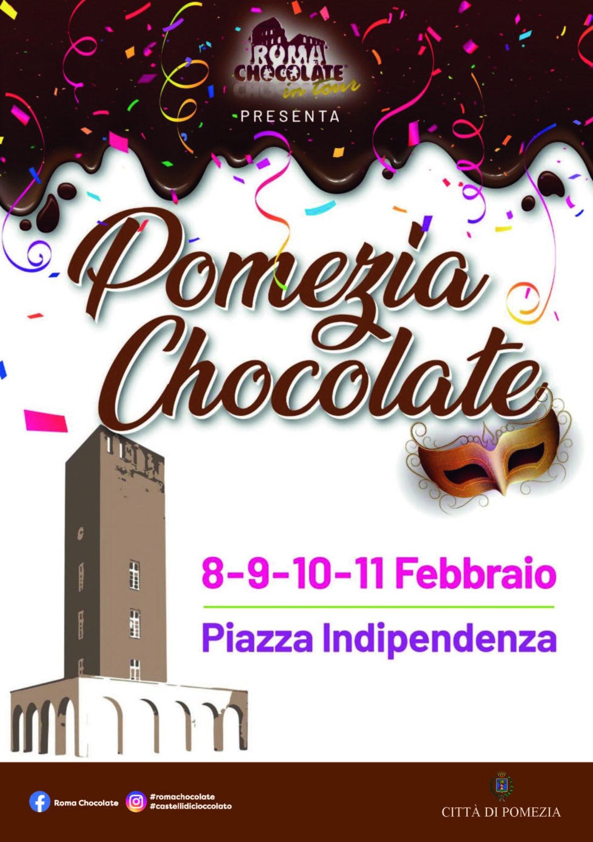 Pomezia Chocolate dall'8 all'11 febbraio