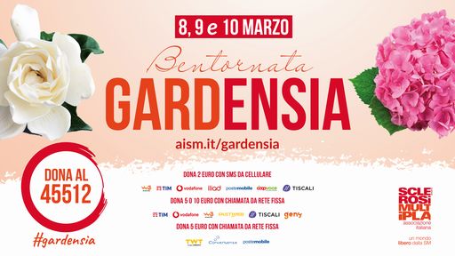 Bentornata Gardensia dall'8 al 10 marzo con Aism