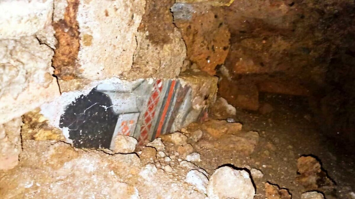 Scoperta inaspettata a Celleno, durante i lavori alla chiesa di San Donato