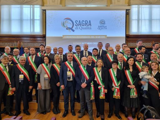 Marchio 'Sagra di Qualità', assegnato dall'Unpli: tre nel Lazio