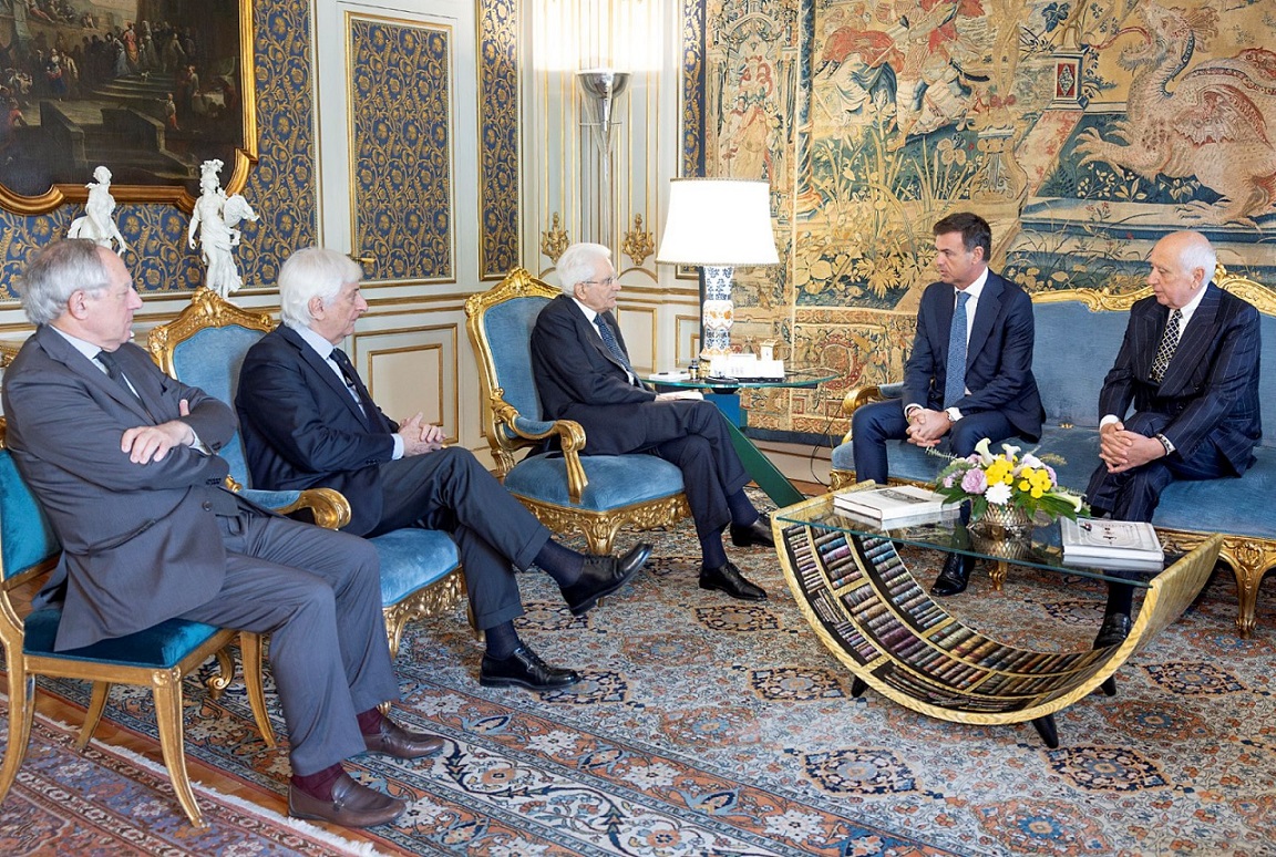 Il presidente di Coldiretti Prandini e S.G. Gesmundo ricevuti al Quirinale